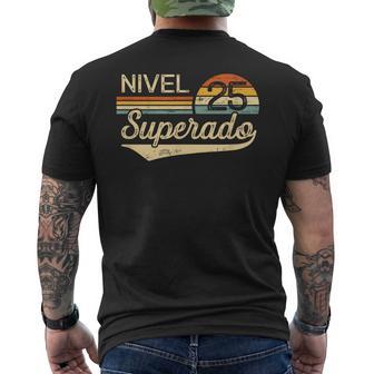 Regalo 25 Aniversario De Boda 25 Años Casados Camiseta Hombre Estampado Espalda - Regaloses