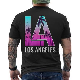 Regalo De Los Ángeles La California Camiseta Hombre Estampado Espalda - Regaloses