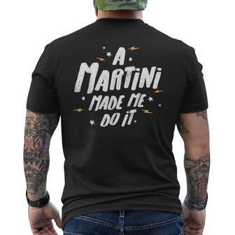 Regalo De Martini Camiseta Hombre Estampado Espalda - Regaloses
