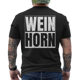 Regalo Para Amantes Delino Tinto Camiseta Hombre Estampado Espalda - Regaloses