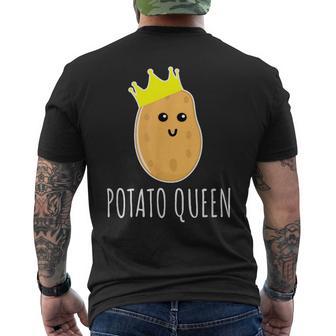 Reine Des Pommes De Terre T-shirt imprimé au dos - Cadeauxyz