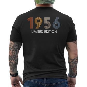 Retro 70 Jahre Jahrgang 1956 Limited Edition 70 Geburtstag T-Shirt mit Rückendruck - Geschenkecke