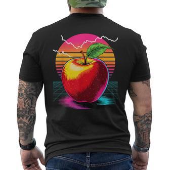 Retro Pomme Pommes T-shirt imprimé au dos - Cadeauxyz