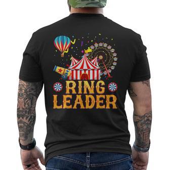 Ring Leader Carnival Circus Costume Circus Theme Party Kids Men's T-shirt Back Print | Seseable UK