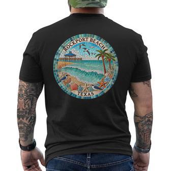 Rockport Beach Tx Texas Gulf Coast Men's T-shirt Back Print - Thegiftio UK