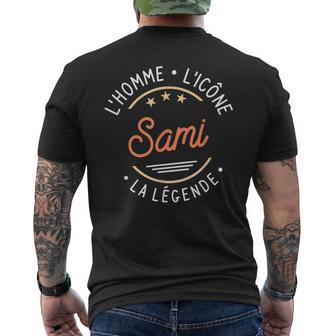 Sami L'homme L'icône La Légende T-shirt imprimé au dos - Cadeauxyz