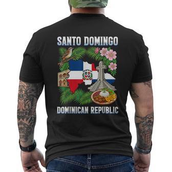 Santo Domingo Dominican Republic Men's T-shirt Back Print - Thegiftio UK