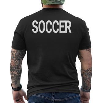 That Says Soccer A That Says Soccer Men's T-shirt Back Print - Thegiftio UK