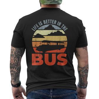 Scherzo Dell'avvistatore Di Autobus Trasportocolastico T-shirt da uomo con stampa posteriore - Novitaregali