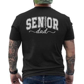 Senior Dad 2027 Senior 2027 Dad Class Of 2027 Father Men's T-shirt Back Print | Seseable UK