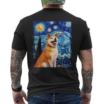 Shiba Inu Lindo Doge Akita Perro Amante Dueño Camiseta Hombre Estampado Espalda - Regaloses