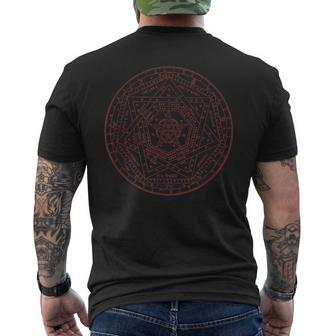 Sigillum Dei Aemethigil D'ameth Enochian John Dee T-shirt imprimé au dos - Cadeauxyz