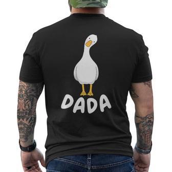 Silly Dada Silly Goose Dad Fathers Day Family Matching Party Men's T-shirt Back Print | Seseable UK