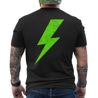 Simple Rayoerde Bolt Camiseta Hombre Estampado Espalda - Regaloses