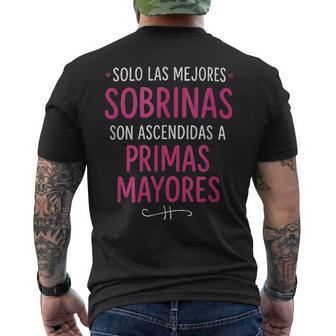 Solo Las Mejoresobrinas Primas Mayores Camiseta Hombre Estampado Espalda - Regaloses