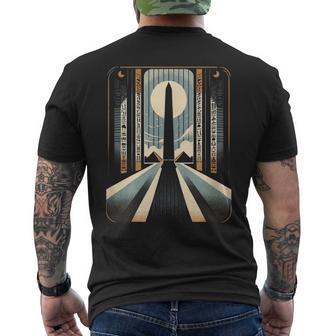 Sombras De Los Obeliscos Camiseta Hombre Estampado Espalda - Regaloses