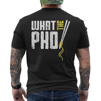 Sopaietnamita Fideos Pho In Mangas Camiseta Hombre Estampado Espalda - Regaloses