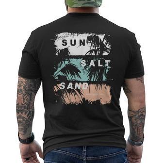 Sun Salt Sand Men's T-shirt Back Print - Thegiftio UK