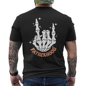 Surviving Fatherhood One Beer At A Time Skeleton 2Side Men's T-shirt Back Print - Thegiftio UK