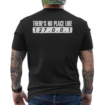 Sysadmin Divertido No Lugar Como 127001 Programador De Computadora Camiseta Hombre Estampado Espalda - Regaloses