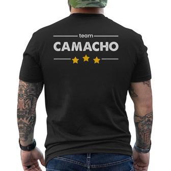 Team Camacho Apellido Reunion Camiseta Hombre Estampado Espalda - Regaloses