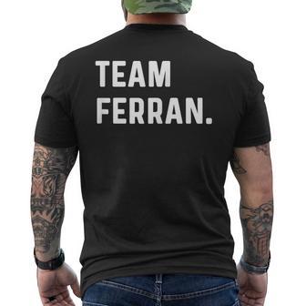 Team Ferran Nombre Camiseta Hombre Estampado Espalda - Regaloses