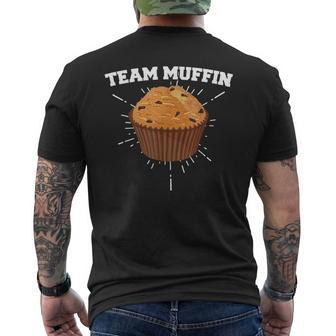 Team Muffin Para Los Amantes De Las Magdalenas Camiseta Hombre Estampado Espalda - Regaloses