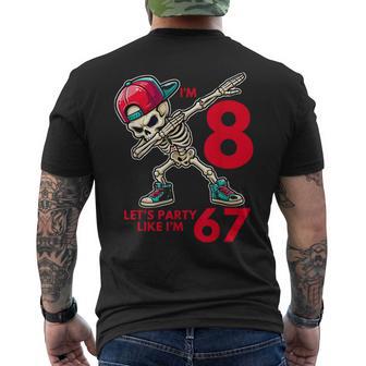 Tengo 8 Años 8 Cumpleaños 67 Fiesta Comoi Fuera 6 7 Niño Niños Camiseta Hombre Estampado Espalda - Regaloses