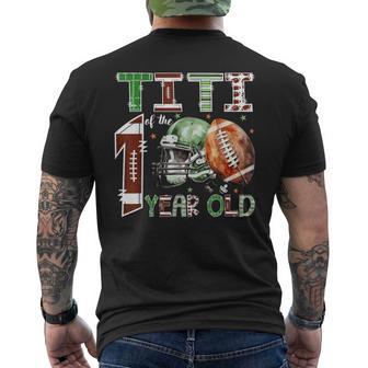 Titi Of The 1 Year Old Football Lover 1St Birthday Boy Men's T-shirt Back Print - Thegiftio UK
