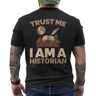 Historia Academia Investigación Historiador Camiseta Hombre Estampado Espalda - Regaloses