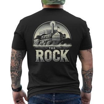 Historia De La Prisión De La Isla De Alcatraz Prisión Famosa Estadounidense Camiseta Hombre Estampado Espalda - Regaloses