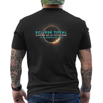 Totalolar Eclipse España 2026 Totality Camiseta Hombre Estampado Espalda - Regaloses