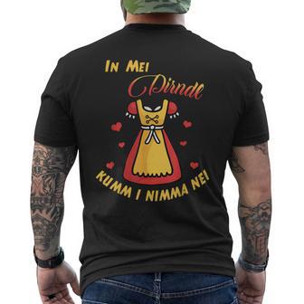 Trachten In Mei Dirndl Kumm I Nimma Nei Oktoberfest Camiseta Hombre Estampado Espalda - Regaloses