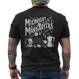 Trick Or Treat Spooky Season Midnight Margaritas Halloween Men's T-shirt Back Print - Thegiftio UK