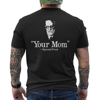 Tu Mamá -Igmund Freud Camiseta Hombre Estampado Espalda - Regaloses