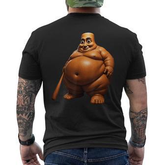Tung Tung Tung Sahur Fat Meme Men's T-shirt Back Print - Thegiftio UK
