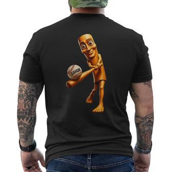 Tung Tung Tung Sahur Italian Brainrot Meme Sahur Men's T-shirt Back Print - Thegiftio UK