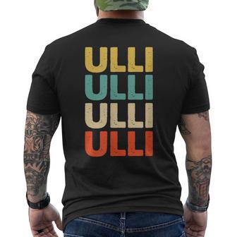 Ulliorname & Geschenke Klassisch -Chwarz - Ulli Fans Freunde Und Familie T-Shirt mit Rückendruck - Geschenkecke
