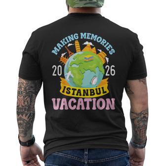 Vacaciones En Estambul 2026Iaje Haciendo Recuerdosiaje En Familia Camiseta Hombre Estampado Espalda - Regaloses