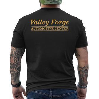 Valley Forge Automotive Distressed Look Vintage Men's T-shirt Back Print - Thegiftio UK