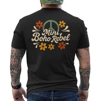 Vêtements Rétro Bohème Pour Enfants À Fleurs T-shirt imprimé au dos - Cadeauxyz