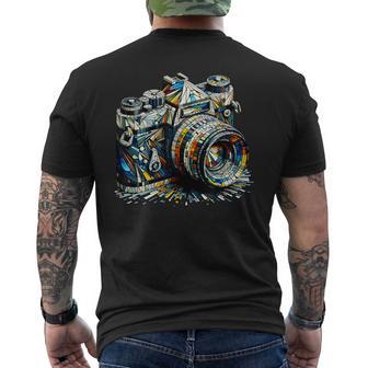 Vintage Appareil Photo Photographe Photographie T-shirt imprimé au dos - Cadeauxyz