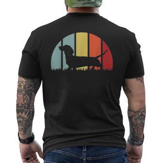 Vintage Chienaucisse Chien Wiener Rétro T-shirt imprimé au dos - Cadeauxyz