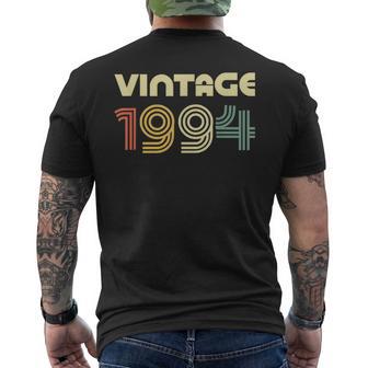 Vintage De 1994 Para Cumpleaños Número 29 Camiseta Hombre Estampado Espalda - Regaloses