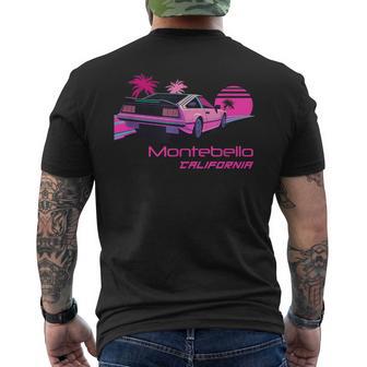 Vintage Montebello Californie T-shirt imprimé au dos - Cadeauxyz