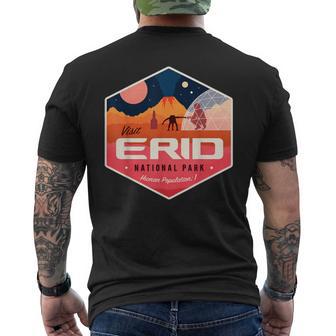 Visit Erid National Park Men's T-shirt Back Print - Thegiftio UK