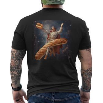 Voler Dans L'espace Avec Du Pain T-shirt imprimé au dos - Cadeauxyz