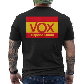 Vox España UnidaAlores Familia Yida Camiseta Hombre Estampado Espalda - Regaloses