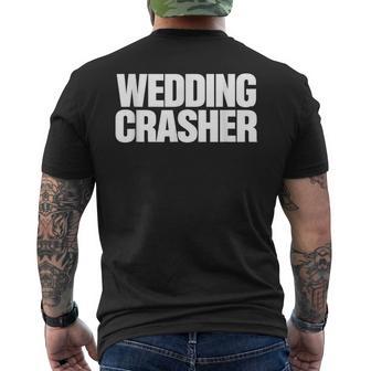 Wedding Crasher Bridal Guest Party Costume Men's T-shirt Back Print - Thegiftio UK