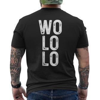 Wololo In Mangas Camiseta Hombre Estampado Espalda - Regaloses